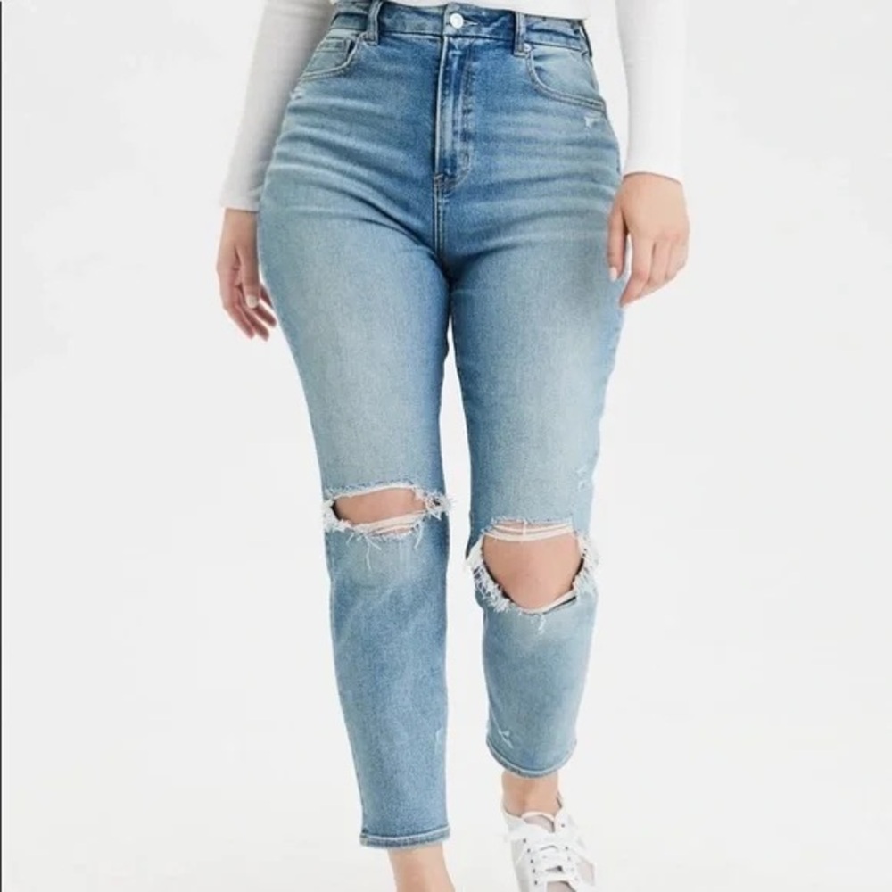American Eagle curvy mom jeans